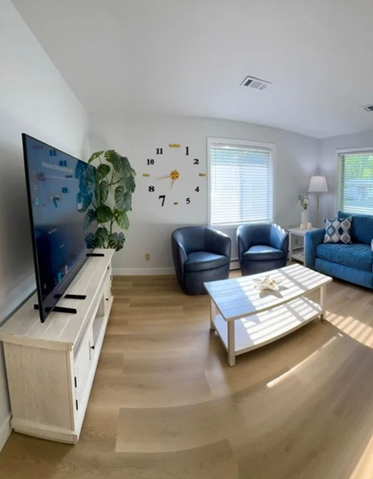 Warm and welcoming living room with comfortable seating